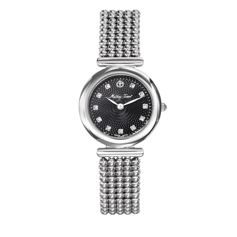 Mathey-Tissot Allure Collection Sapphire Crystal Stainless Steel Ladies Watch