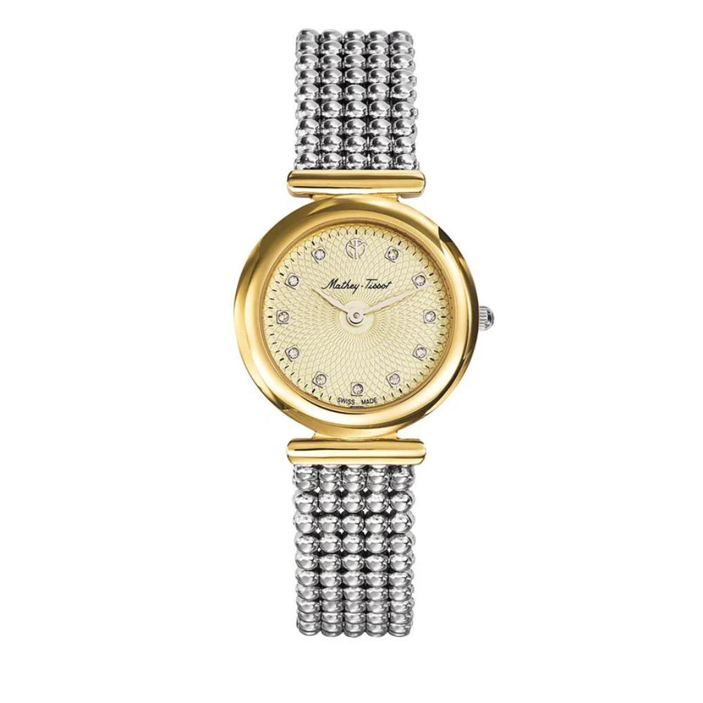 Mathey-Tissot Allure Collection Sapphire Crystal Stainless Steel Ladies Watch