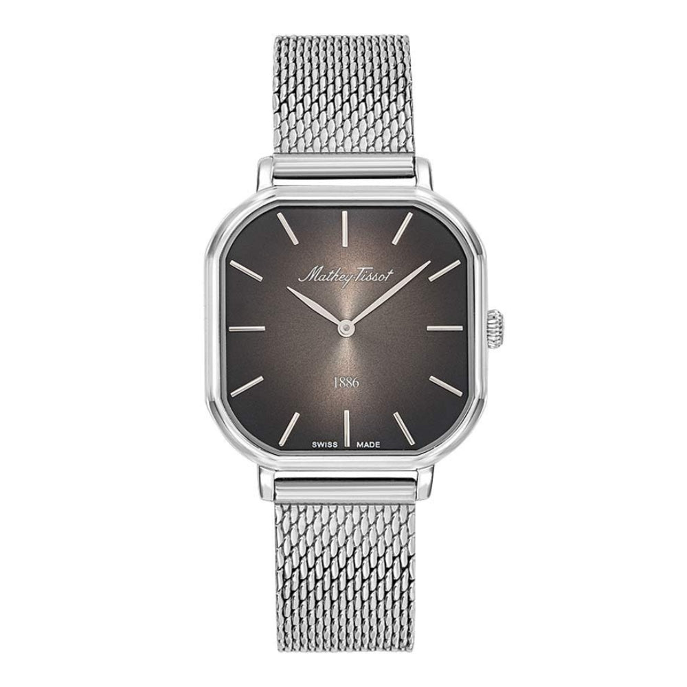 Mathey-Tissot Monsoon Square Collection Silver D7917A Series Women's Watch