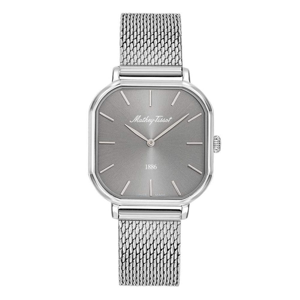 Mathey-Tissot Monsoon Square Collection Silver D7917A Series Women's Watch