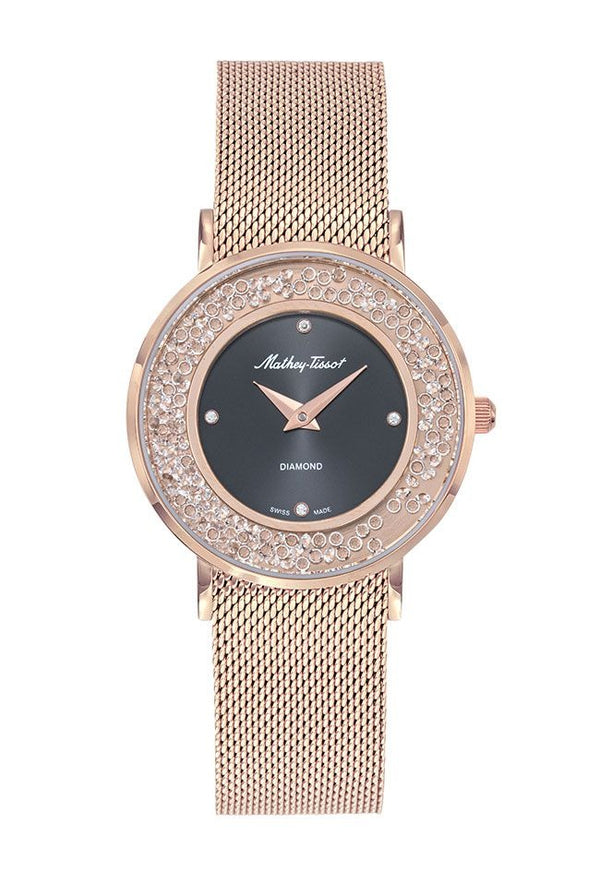 Mathey-Tissot Electra Collection Rose Gold Women's Watch