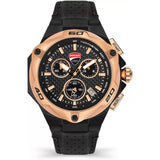 Ducati Corse Chronograph Black Dial Leather Strap Men Watch DTWGC2019010