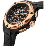 Ducati Corse Chronograph Black Dial Leather Strap Men Watch DTWGC2019010