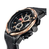 Ducati Corse Chronograph Black Dial Leather Strap Men Watch DTWGC2019103