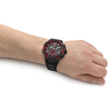 Ducati Corse Chronograph Black Rubber Strap Men Watch DTWGO0000304