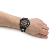 Ducati Corse Chronograph Two-Tone Rubber Strap Men Watch DTWGO0000306