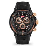 Ducati Corse Chronograph Black Dial Silicone Strap Men Watch DTWGO2018802