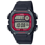 Casio General Digital Black Resin Strap Men Watch DW-291H-1BVDF-P