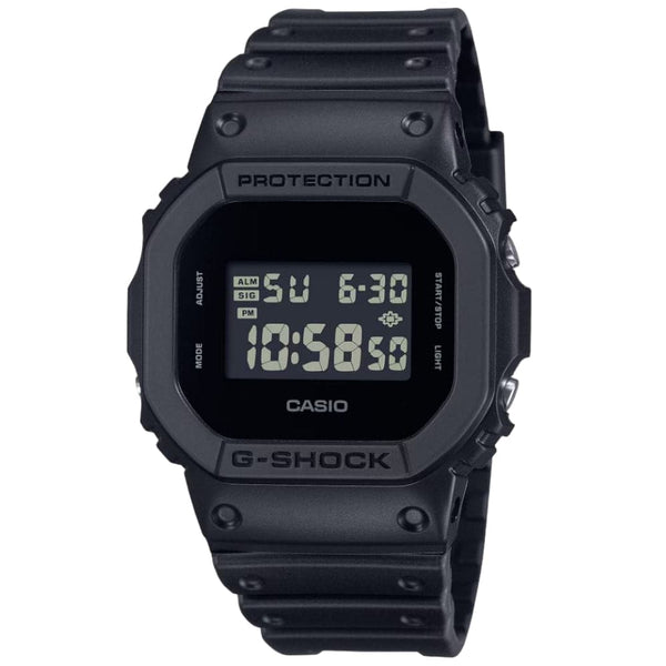 Casio G-Shock Digital Black Resin Strap Men Watch DW-5600UBB-1DR