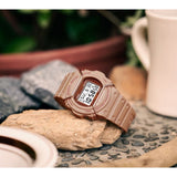 Casio G-Shock Digital Brown Resin Strap Men Watch DW-5700PT-5DR