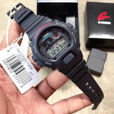 Casio G-Shock Digital Black Resin Strap Men Watch DW-6900-1VDR-P