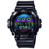 Casio G-Shock Virtual Rainbow Black Resin Strap Men's Watch DW-6900RGB-1DR-P