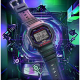 Casio G-Shock Digital Purple Resin Strap Unisex Watch DW-B5600AH-6DR