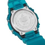 Casio G-Shock Digital Turquoise Resin Strap Men Watch DW-B5600G-2DR-P