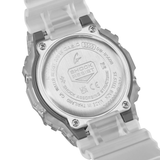 Casio G-Shock Digital Transparent White Resin Strap Men Watch DW-B5600G-7DR-P