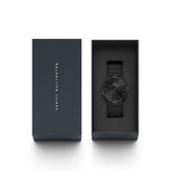 Daniel Wellington Classic Black Dial And Mesh Strap Unisex Watch DW00100632