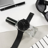 Daniel Wellington Classic Black Dial And Mesh Strap Unisex Watch DW00100632