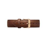 Daniel Wellington Brown Chronograph Dial Leather Strap Men Watch DW00100640