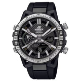 Casio Edifice Black Dial Resin Strap Men Watch ECB-2000TP-1ADF