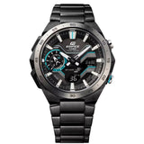 Casio Edifice Black Dial Stainless Steel Strap Men Watch ECB-2200DD-1ADF-P