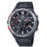 Casio Edifice Windflow Black Dial & Resin Strap Men Watch ECB-2200P-1ADF-P