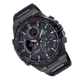 Casio Edifice Chronograph Black Dial And Stainless Steel Strap Men Watch ECB-950DC-1ADF