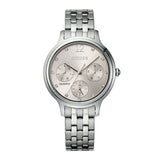 Citizen Chic Chronograph Silver Stainless Steel Strap Women Watch ED8180-52X