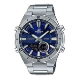 Casio Edifice Analog-Digital Blue Dial Stainless Steel Men's Watch EFA-110D-2AVDF