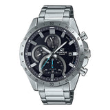 Casio Edifice Black Dial Silver Stainless Steel Strap Men Watch EFR-571D-1AVUDF-P