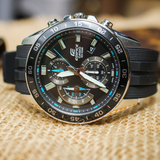 Casio Edifice Black Resin Strap Men Watch EFV-550P-1AVUDF-P