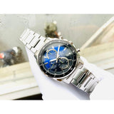 Casio Edifice Blue Dial Silver Stainless Steel Strap Men Watch EFV-600D-2AVUDF-P