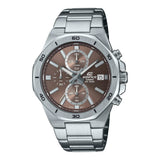 Casio Edifice Silver Stainless Steel Strap Men Watch EFV-640D-5AVUDF-P