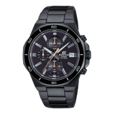 Casio Edifice Chronograph Black Stainless Steel Watch EFV-640DC-1AVUDF