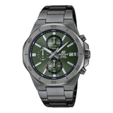 Casio Edifice Gray Stainless Steel Strap Men Watch EFV-640DC-3AVUDF-P