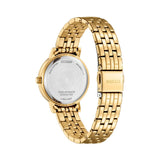 Citizen Mother of Pearl Dial Gold Tone Women's Watch EL3103-57D