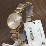 Citizen Rose Gold Dial And Stainless Steel Strap Women Watch EM0922-81X