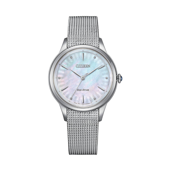 Citizen Eco-Drive Stainless Steel Strap Women Watch EM1150-86D