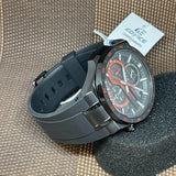 Casio Edifice Chronograph Black Dial Resin Strap Men Watch EQS-920PB-1ADR-P