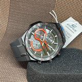 Casio Edifice Chronograph Black Dial Resin Strap Men Watch EQS-920PB-1ADR-P