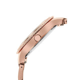 Fossil Chronograph Rose Gold Stainless Steel Strap Women Watch ES5109P