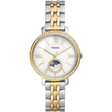 Fossil Jacqeline Two-Tone Stainless Steel Strap Women Watch ES5166