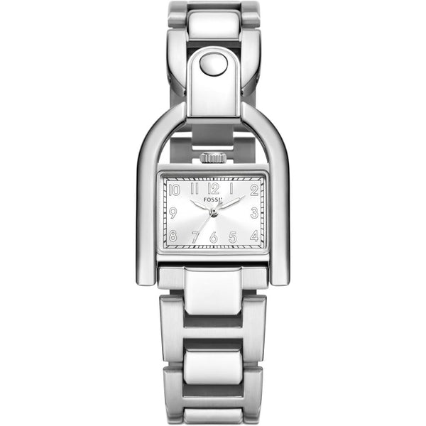 Fossil Harwell Silver Tone Stainless Steel Women's Watch ES5326P