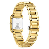 Citizen Eco-Drive Gold Stainless Steel Strap Women Watch EW5602-81D