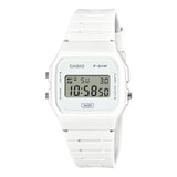 Casio General Vintage Digital White Resin Strap Unisex Watch F-91WB-7ADF-P