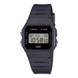 Casio General Vintage Digital Black Resin Strap Unisex Watch F-91WB-8ADF-P