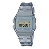 Casio General Digital Gray Resin Strap Unisex Watch F-91WS-8DF-P