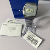 Casio General Digital Gray Resin Strap Unisex Watch F-91WS-8DF-P