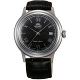 Orient Bambino Black Dial Leather Strap Men Watch FAC0000AB0