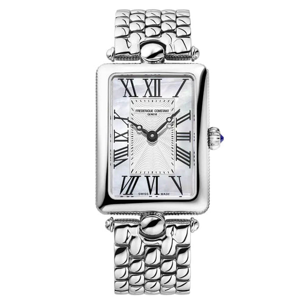 Frederique Constant Classics Art Deco Carree Stainless Steel Women's Watch FC-200MPW2AC6B