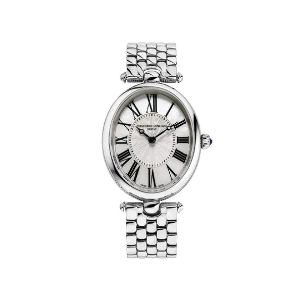 Frederique Constant Classics Art Deco Oval Stainless Steel Women's Watch FC-200MPW2V6B